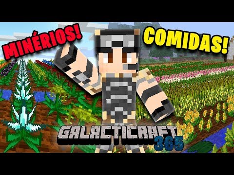Fiz uma Farm de COMIDA e MINÉRIOS 100% AFK! - Galacticraft 365 - #018