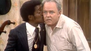 Sammy Davis Jr. Kisses Archie Bunker