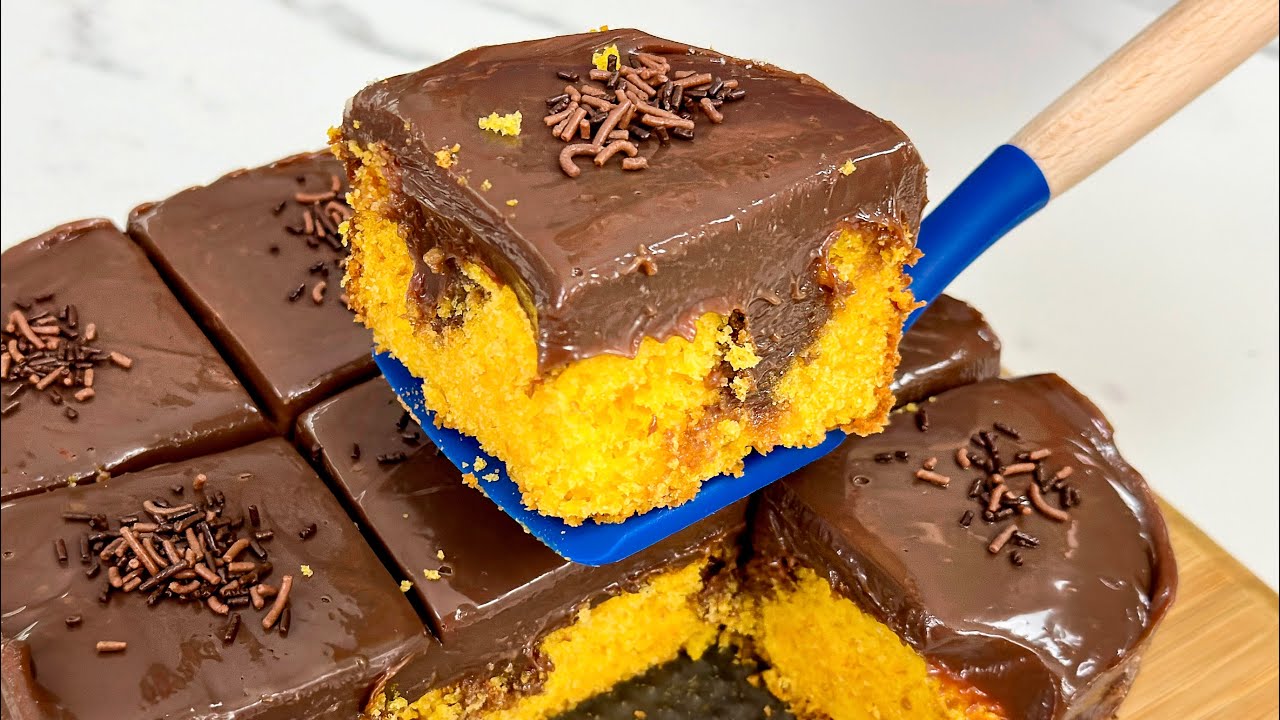 SEM FARINHA DE TRIGO | FIZ O MELHOR BOLO DE CENOURA COM COBERTURA DO MUNDO | Gabriel Freitas