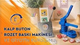 Goldpix Kalp Buton Rozet Makinesi ve Giyotin Kurulumu / Teknofinal