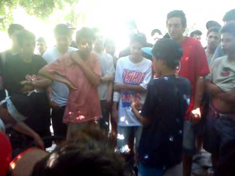 Aguado Free - 1ra ronda , Manu vs Lucho (4ta Parte) corta bigote.