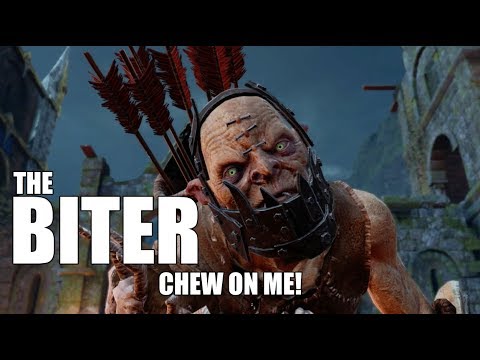 Middle Earth Shadow of War : Unique Orc Encounters & Quotes #34 THE BITER Uruk