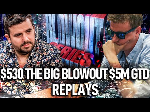 THE BIG BLOWOUT $530 probirs | dawhiteninja | mdf92 $5M GTD Final Table Poker Replays