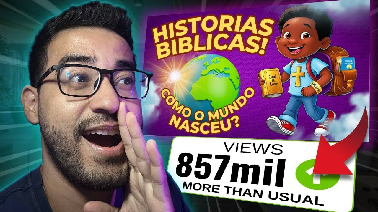 🚨Como Criar vídeos de ANIMAÇÃO GOSPEL INFANTIL com IA (PASSO A PASSO)