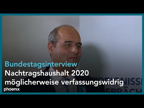 Bundestagsinterview mit Dennis Rohde und Peter Boehringer zum Haushalt 2021 am 29.09.20