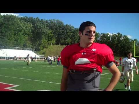 Post-Game Interview w/ SJU Senior Quarterback Joe Boyle - 2010 Northwestern