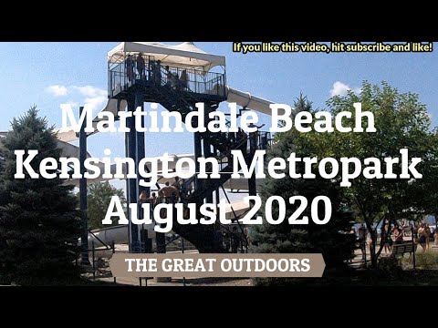 Martindale Beach, Kensington Metropark, Milford August 2020