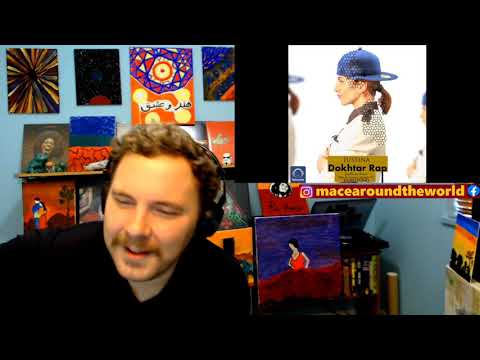 FIRST TIME HEARING Justina - Dokhtar Rap | REACTION to Persian RAP