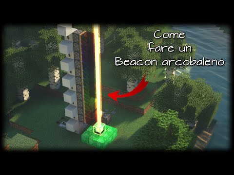 Come fare un beacon arcobaleno - Minecraft Tutorial