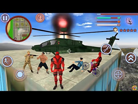 Deadpool Rope Hero Vice Town Crime Simulator #1 - Android Gameplay