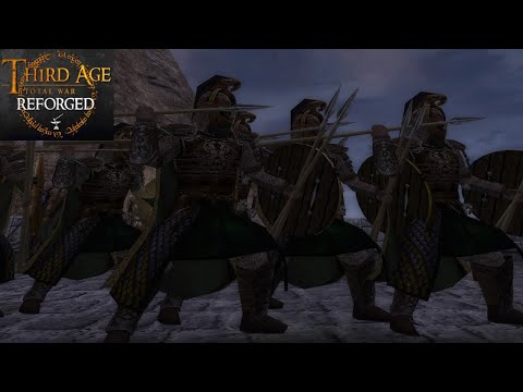 HELMS DEEP, THE GLITTERING CAVES OPEN (Siege Battle) - Third Age: Total War (Reforged)