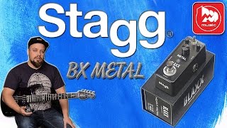 Video thumbnail for Гитарная педаль STAGG BX-METAL (Distortion) by PopMusicRu