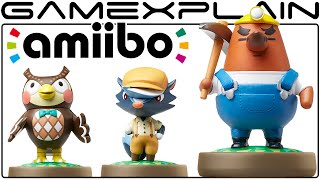 NEW amiibo for Animal Crossing Coming! (Mr. Resetti, Blathers, & more!)