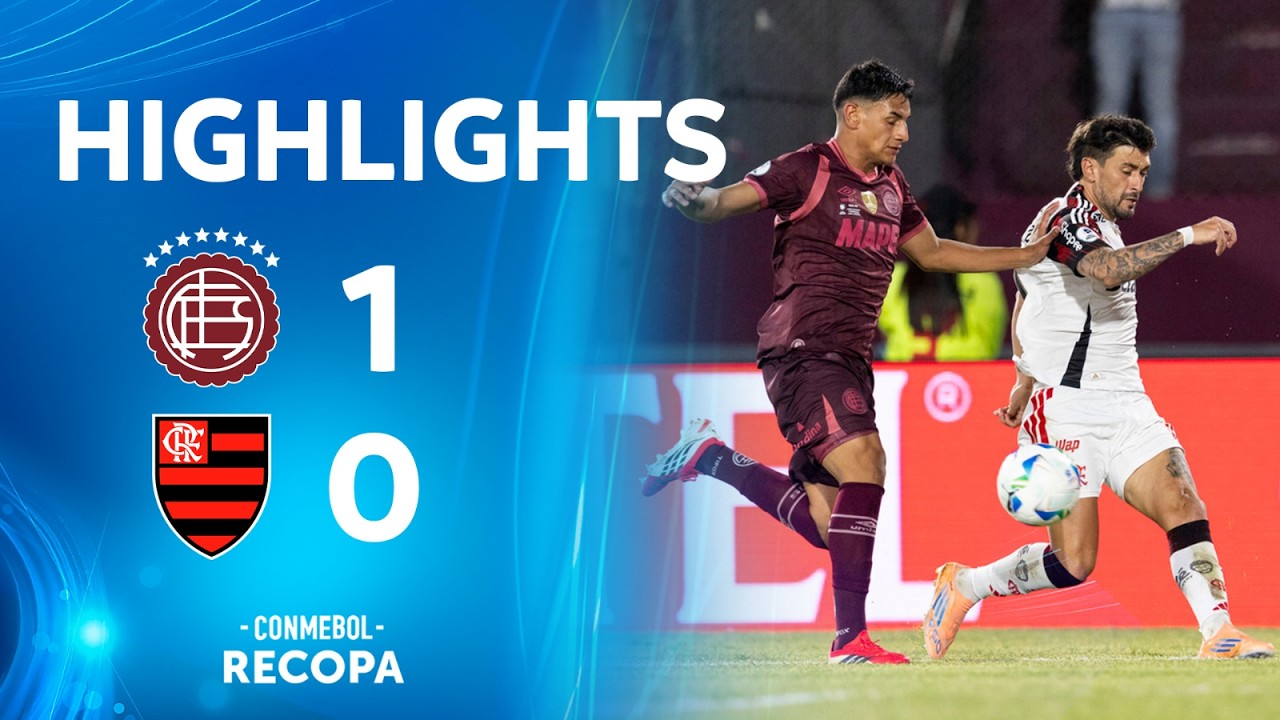 CA Lanús vs Flamengo Highlights