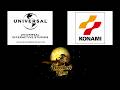 Universal Interactive Studios 2x Konami Traveller S Tales 2001 Logos