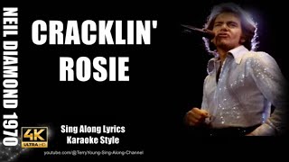 Emotional Neil Diamond  Cracklin&#39; Rosie 4k UHD Lyrics