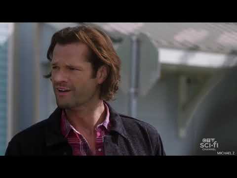 Dean tells Sam & Jack about Castiel's sacrifice l Supernatural 15x19 Opening