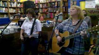 indigo girls at shake it records - acoustic - second time around