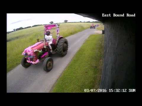 Lady's Pink Tractor Run Sunday 3rd July 2016