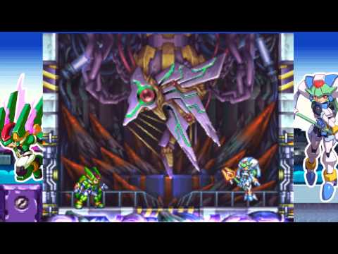 Megaman ZX Model H "Aile" vs Prometheus and Pandora (separate battle)