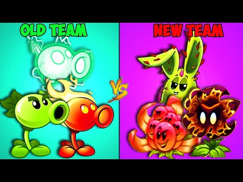 Team 3 PEA vs 3 NEW PLANTS - Who Will Win? - Pvz 2 Team Plant vs Team Plant