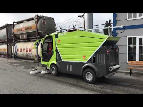 TİSAN H3. (3.2m3) Hidrostatik Vakumlu Yol Süpürme Aracı