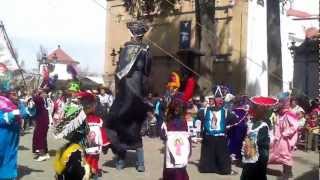 preview picture of video 'Chinelos de Capultitlan en San Mateo Mexicaltzingo, Estado de México'