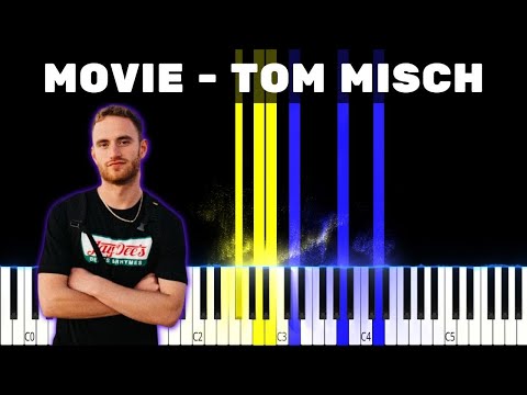 🔴 Movie - Tom Misch - Piano Backing Track