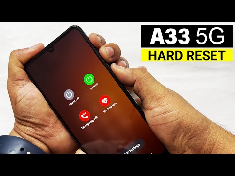 Format Samsung Galaxy A33 5G | Hard Reset/ Factory Reset