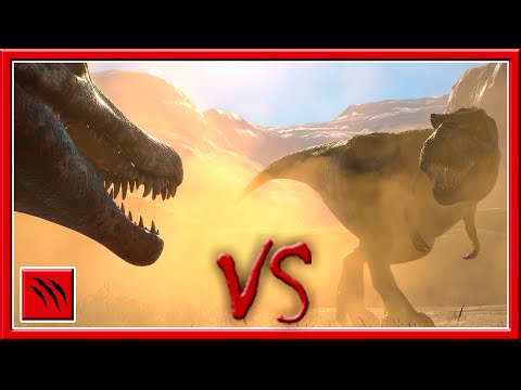 Overpowered T-REX vs SPINOSAURUS & All Big Carnivorous (DINOSAURS BATTLE) Jurassic World Evolution 2