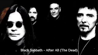 Black Sabbath - After All (The Dead) Music &amp; Lyrics / The Dio Years album / Ronnie James Dio