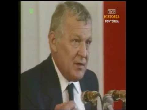 PRL 1988 Szkolenie polityczne w TV