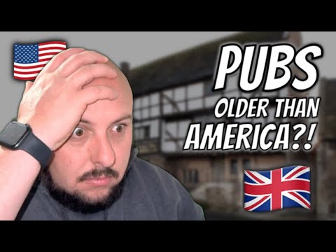American Reacts to the “Oldest Pubs and Inns in England” 🇬🇧