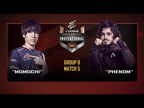 ELEAGUE SFV INVITATIONAL 2018 🎦  TOP 8 QUALIFIERS MATCH MOMOCHI VS PHENOM (PHASE 2)
