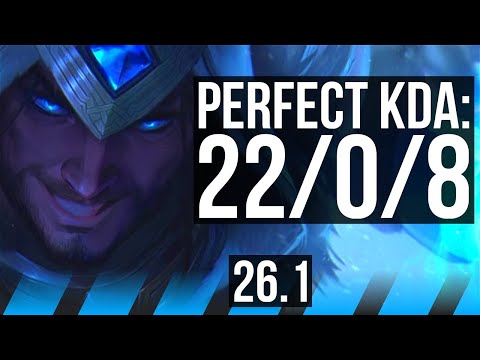 SYLAS vs AHRI (MID) | Perfect KDA: 22/0/8, 44K damage | KR Master | 26.1