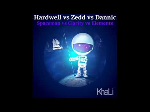 Spaceman vs Clarity vs Elements (KhaLi Mashup)