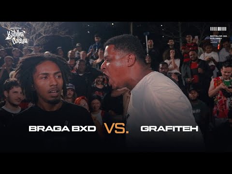 (MUITA RIMA!)BRAGA BXD X GRAFITEH (SP) - 1ªFASE - BATALHA DO COLISEU - FORMATOS ESPECIAIS EDIÇÃO#234