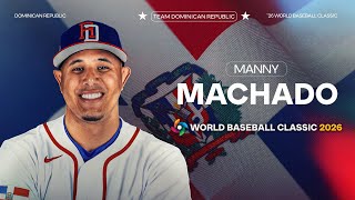 Highlights from Manny Machado's first two World Baseball Classics! (He's returning to play a 3rd 🇩🇴)