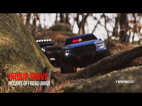 Trx4 Ford Raptor / RCCar's Offroad Group Drive / [RC Car Vlog. Day 87]