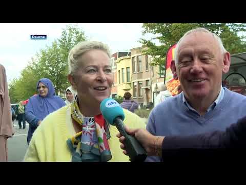 Donderdagmarkt op nieuwe locatie meteen succes: "Wat wij nu zien bevalt ons wel" -  ATV reportage