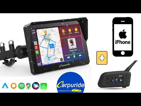 CARPURIDE W702 PAIRING IPHONE + INTERCOM