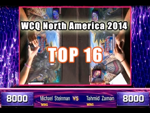 Yu-Gi-Oh! WCQ North America 2014 - Top 16 - Michael Steinman (K.A.T) vs. Thamid Zaman (Drain Rulers)