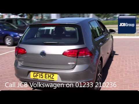 GF15EHZ 2015 Volkswagen Golf MATCH TDI BLUEMOTION TECHNOLOGY DSG 1.6l Used JCB ASHFORD