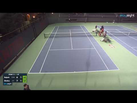 Neel Rajesh v Elias Shokry - STAN v GT - 29.01.12 (2°part)