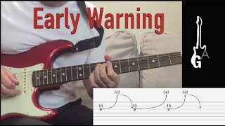 Early Warning by The Baby Animals, guitar lesson. With TABS
