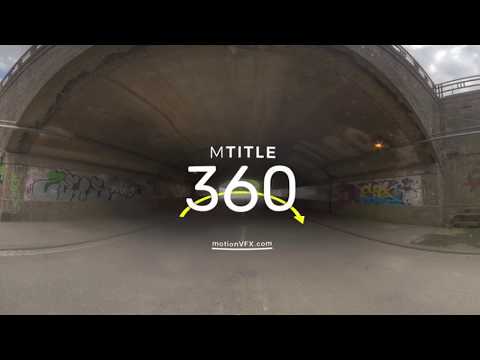 mTitle 360 - FCPX Plugin