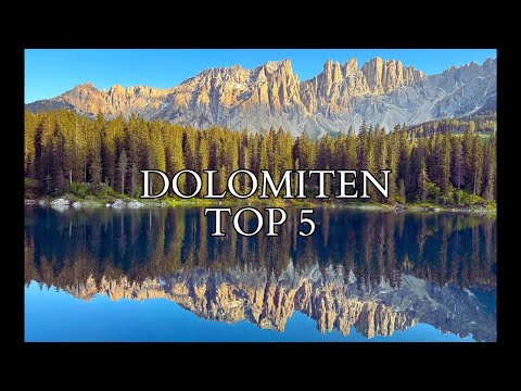 TOP 5 Orte in den DOLOMITEN die du gesehen haben musst! -  4K Reisetipps/Travelguide