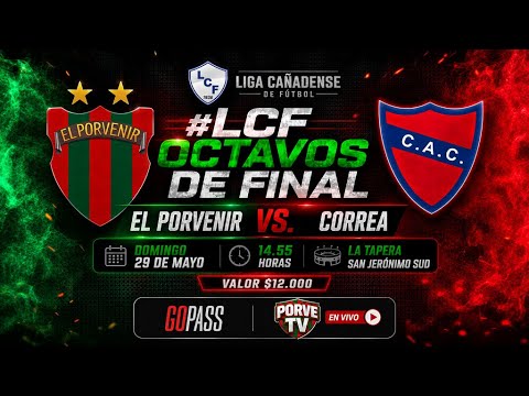 Primera División C. A. El Porvenir del Norte vs. Correa
