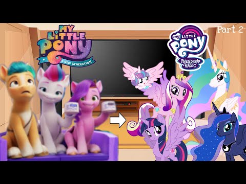 ✨Gen 5 reacts to Gen 4✨//Alicorns Version//MLP//From Violet😜~//