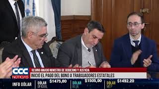 REGINO AMADO MINISTRO DE GOBIERNO Y JUSTICIA
